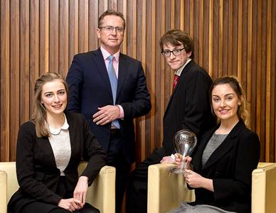 2016 Bold Ideas Runners up and winner 2016 Bold Ideas Runners up and winner