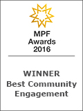 MPF Community Engagement Award 2016 MPF Community Engagement Award 2016