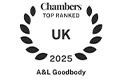 Chambers UK Top Ranked Law Firm 2025