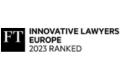 Financial Times - One of the top 50 most innovative law firms in Europe 2023