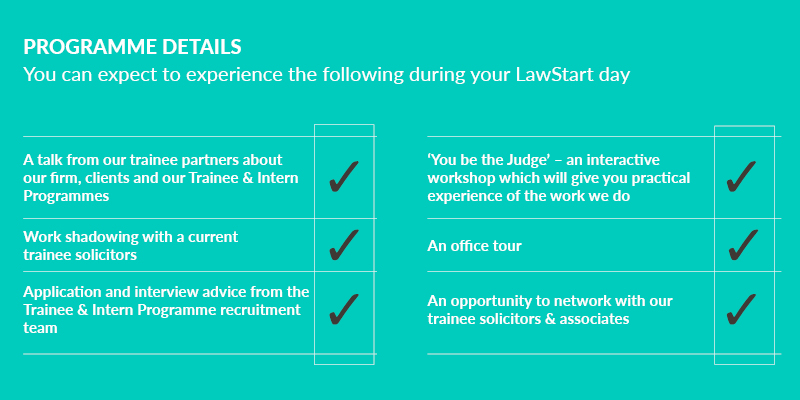 LawStart day experiences