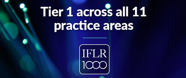 ALG tops the IFLR rankings for 2023