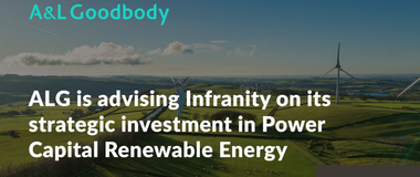 ALG is advising Infranity on its strategic investment in Power Capital Renewable Energy 