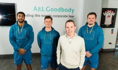 Ulster rugby extends A&L Goodbody lounge partnership