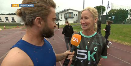 ALG5K Ambassadors feature on Ireland AM