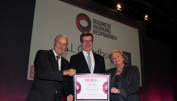 A&L Goodbody is the first Irish law firm to achieve the Business Working Responsibly 